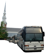 Coach bus services to and from your wedding