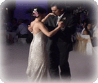 wedding couple dancing
